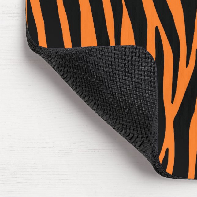 Tiger/Orange Zebra Mouse Pad Mousepad (Ecke)