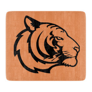Tiger-Orangeschneidbrett Schneidebrett
