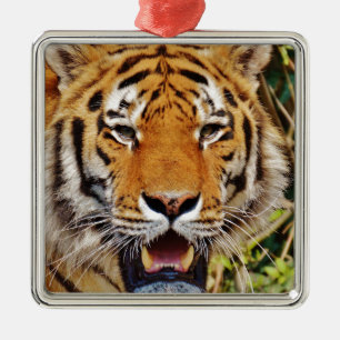 Tiger Ornament Aus Metall