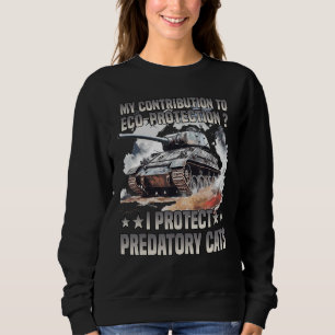 Tiger Panzer - Stolzer Power im Zweiten Weltkrieg Sweatshirt