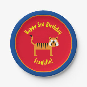 Tiger Paper Teller Animal Birthday Party
