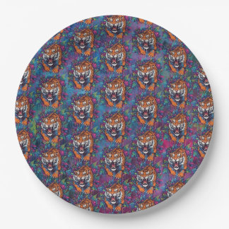 Tiger Pappteller
