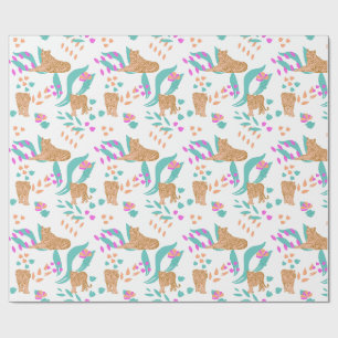 Tiger Parade Geschenkpapier