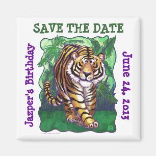 Tiger Party Zentrum Magnet