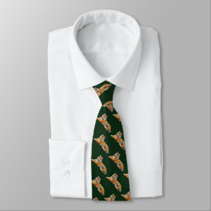 Tiger Pattern Krawatte