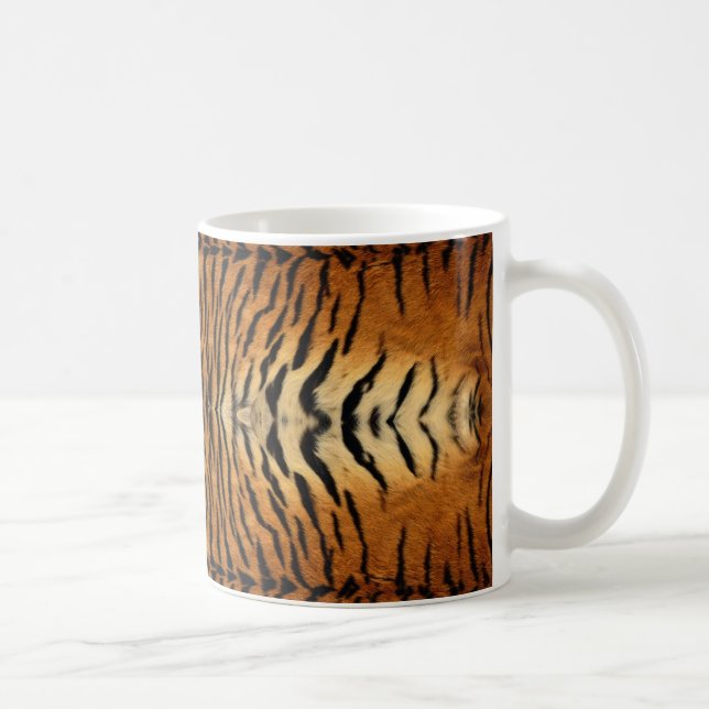 Tiger-Pelzmuster Kaffeetasse (Rechts)