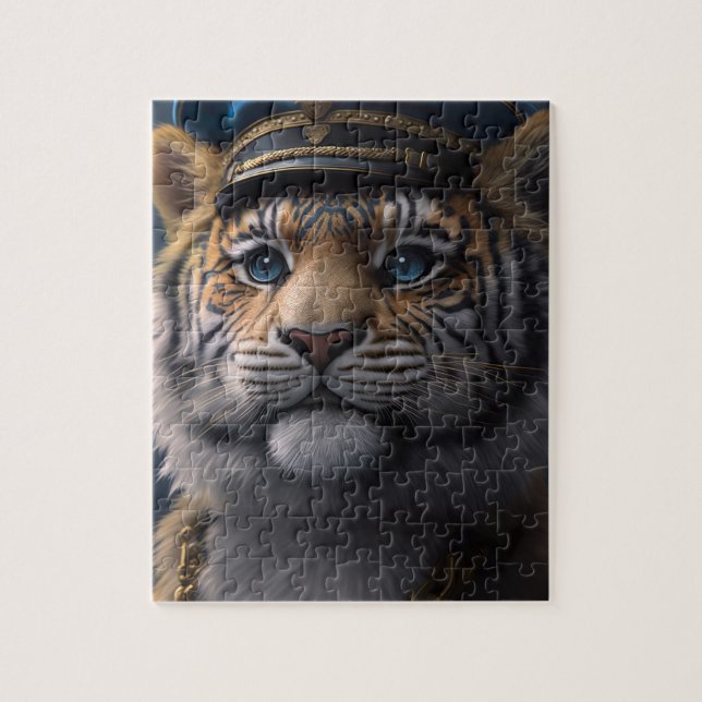 Tiger-Pilot-Kapitän (Vertikal)