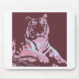 Tiger Pop Art Mousepad