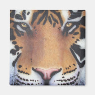 Tiger Portrait Magnet