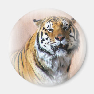 Tiger-Portrait Magnet
