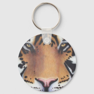 Tiger Portrait Schlüsselanhänger
