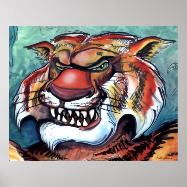 Tiger Poster (Vorne)