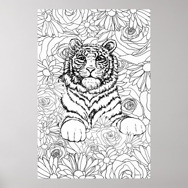 Tiger Poster (Vorne)