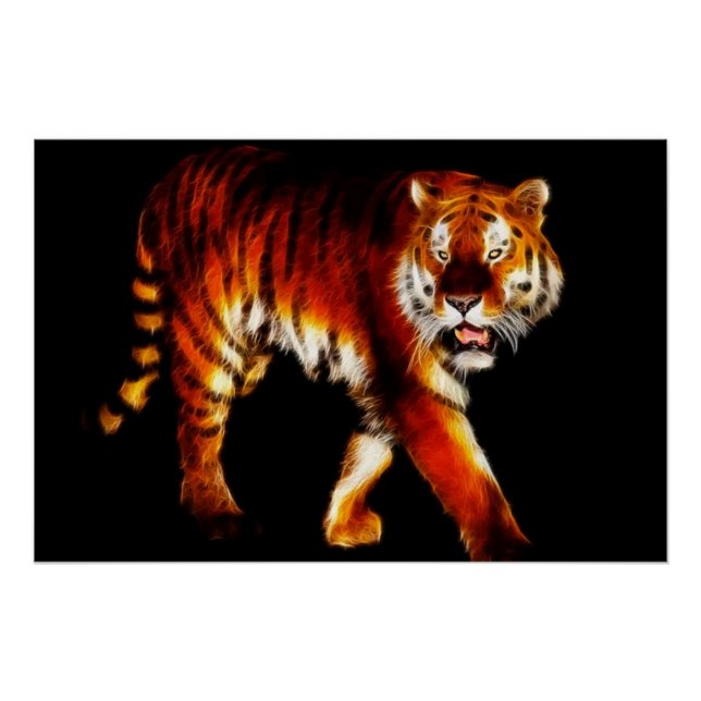 Tiger Poster (Vorderseite)