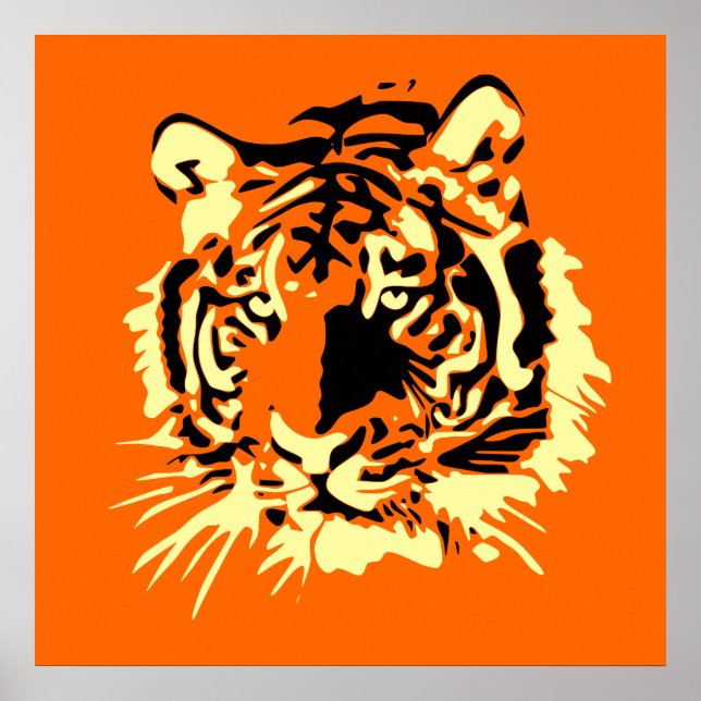 Tiger Poster (Vorne)