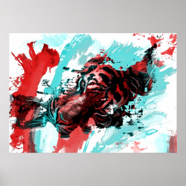 Tiger Poster (Vorne)