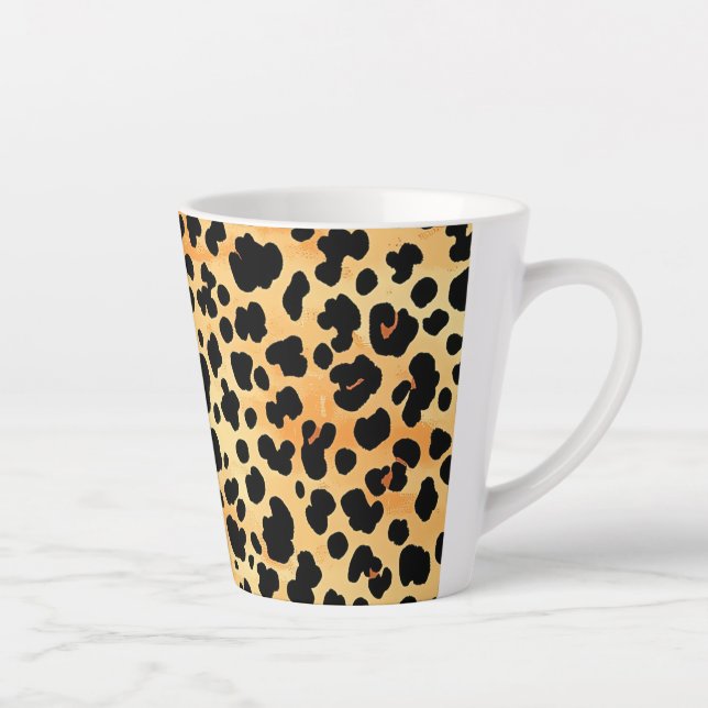 Tiger Print Coffee Tasse (Rechts)