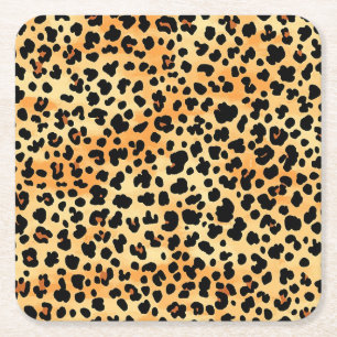Tiger Print Drink Untersetzer