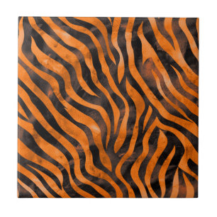 Tiger Print Fliese