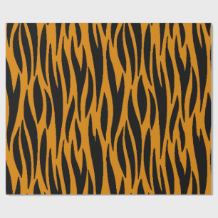 Tiger Print Wrapper Geschenkpapier