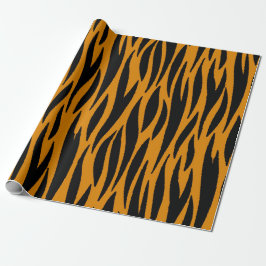 Tiger Print Wrapper Geschenkpapier