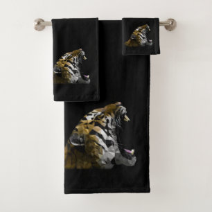 Tiger Roar Badhandtuch Set
