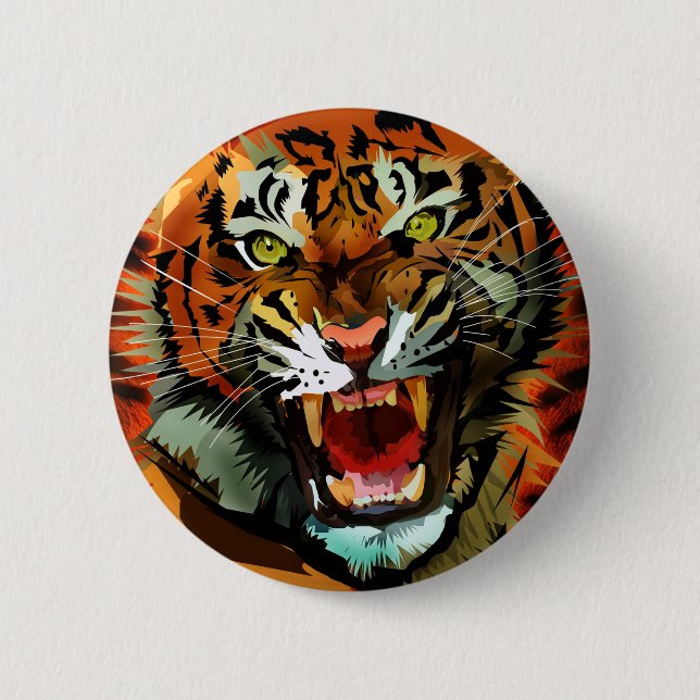 Tiger Roar Button (Vorderseite)
