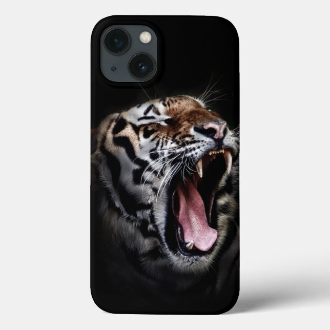 Tiger Roar Case-Mate iPhone Hülle (Rückseite)