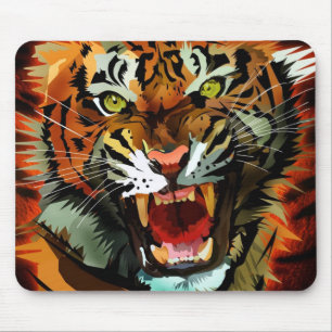 Tiger Roar Mousepad