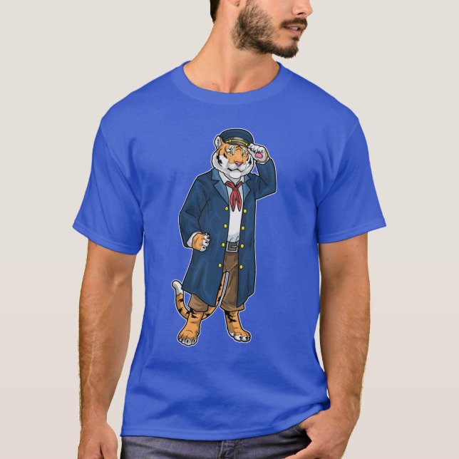 Tiger Sailor Sailor T-Shirt (Vorderseite)
