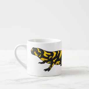 Tiger-Salamander-Cartoon Espressotasse
