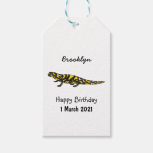 Tiger-Salamander-Cartoon Geschenkanhänger