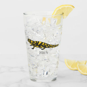 Tiger-Salamander-Cartoon Glas