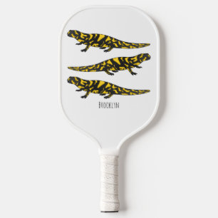 Tiger-Salamander-Cartoon Pickleball Schläger
