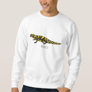 Tiger-Salamander-Cartoon Sweatshirt