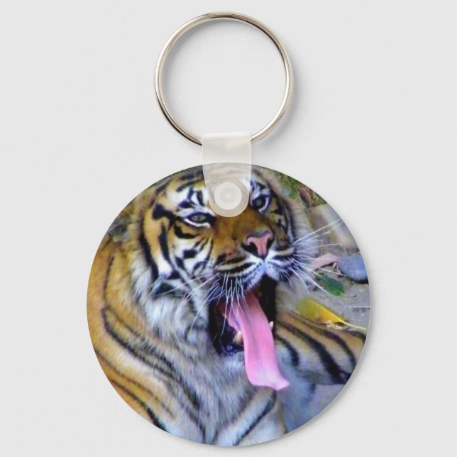 Tiger Say _ Schlüsselanhänger (Vorderseite)
