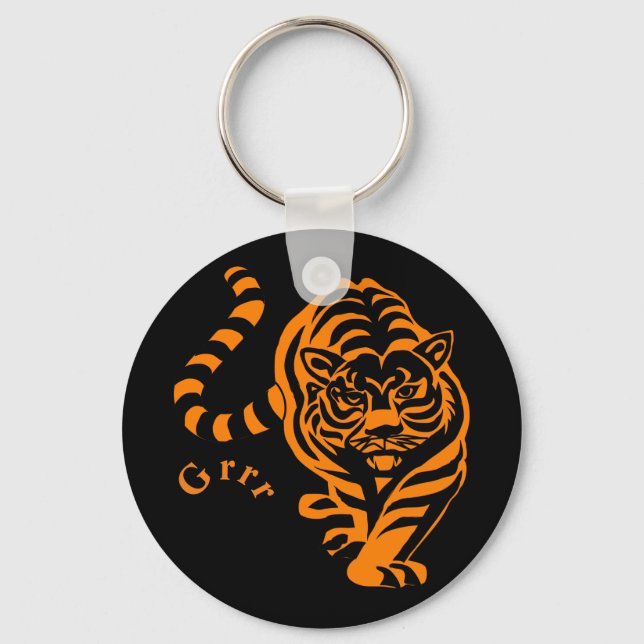 Tiger Schlüsselanhänger (Vorderseite)