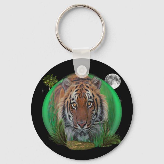 Tiger Schlüsselanhänger (Vorderseite)