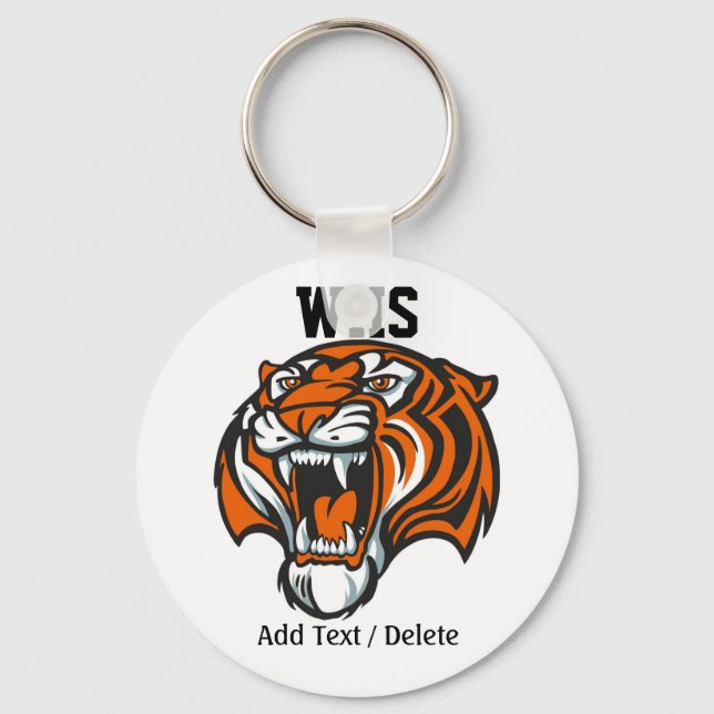 Tiger-Schlüsselanhänger - SRF Schlüsselanhänger (Vorderseite)