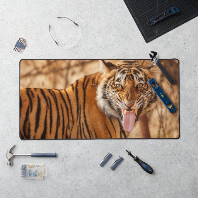 Tiger Schreibtischunterlage (Arbeitsplatz)