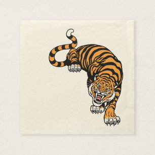 Tiger Serviette