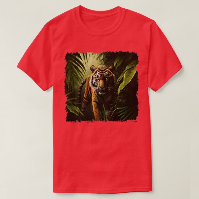 Tiger Shirt Jungle Safari (Design vorne)