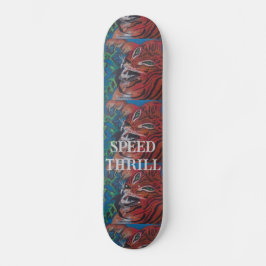 TIGER SKATE-MAINBOARD-DESIGN VON PAULA REILLY SKATEBOARD