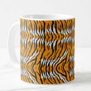 Tiger Skin Animal Print Design Kaffeetasse