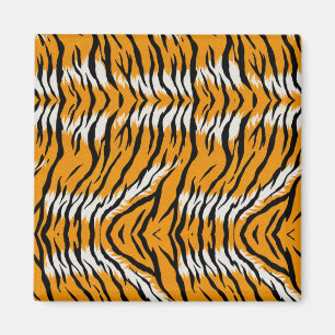 Tiger Skin Animal Print Design Magnet
