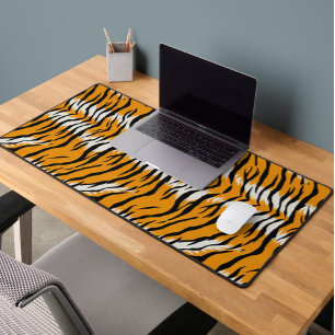 Tiger Skin Animal Print Design Schreibtischunterlage
