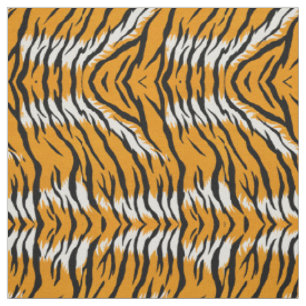 Tiger Skin Animal Print Design Stoff