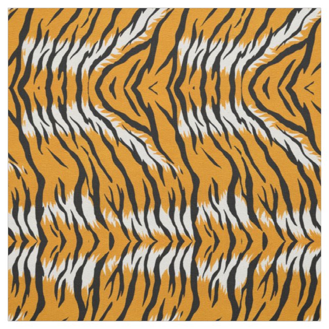 Tiger Skin Animal Print Design Stoff (Muster)
