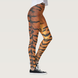 Tiger Skin Print Leggings