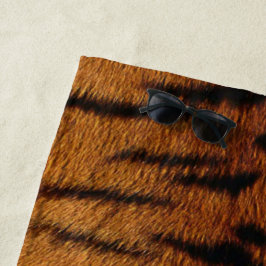 Tiger Skin Print Strandtuch